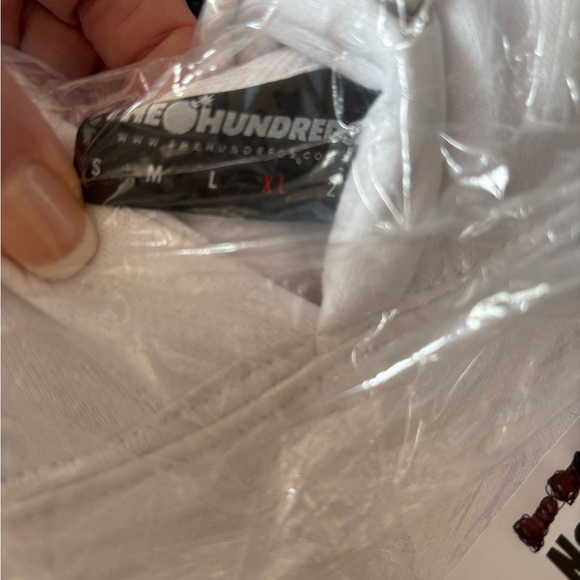 THE HUNDREDS Adam Bomb Men’s White Hoodie in Size XL BNWT - Picture 9 of 11